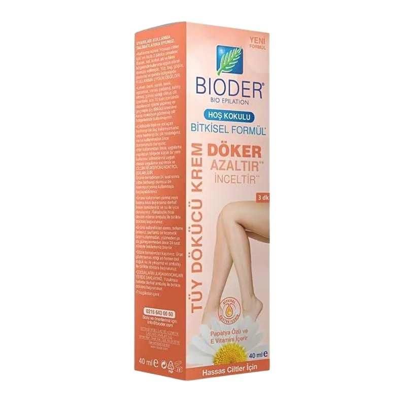 Bioder Tüy Dökücü Krem Hassas 40ml