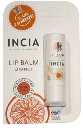INCIA Portakallı Dudak Besleyici Lip Balm 6 gr