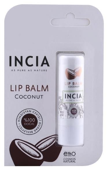 INCIA Hindistan Cevizli Dudak Besleyici Lip Balm 6 gr