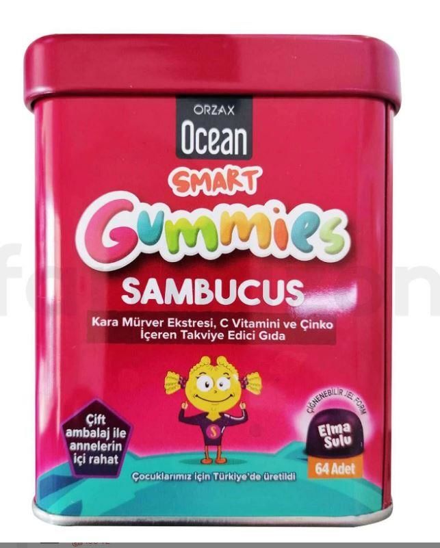Ocean Smart Gummies Sambucus 64'lü