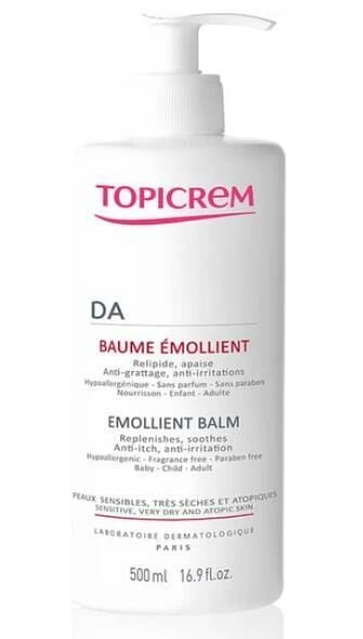 Topicrem DA Emollient Balm 500 ml