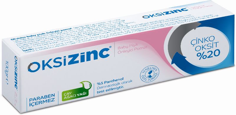 Oksizinc Baby Bebek Pişik Önleyici Pomat Çinko Oksit %20 100 Gr