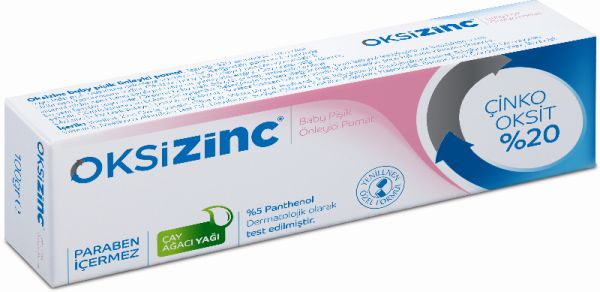 Oksizinc Baby Bebek Pişik Önleyici Pomat Çinko Oksit %20 100 Gr