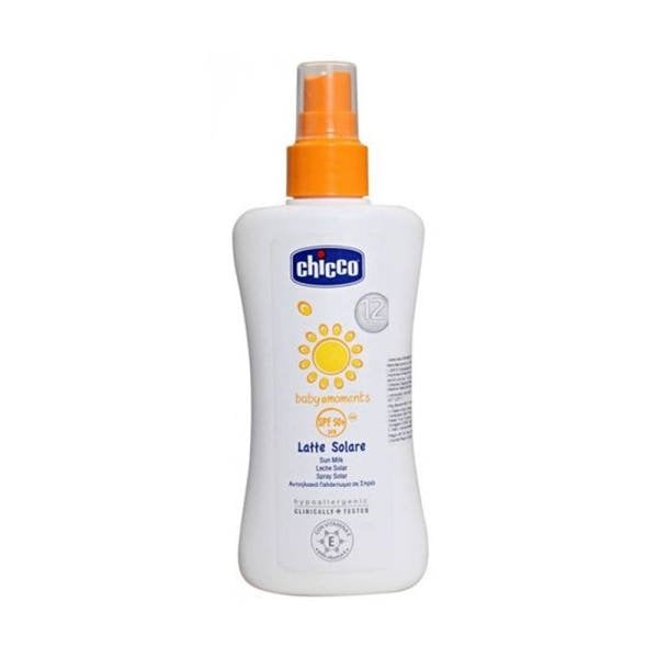 Chicco Baby Moments Güneş Sütü Sprey SPF 50+ 150 ml