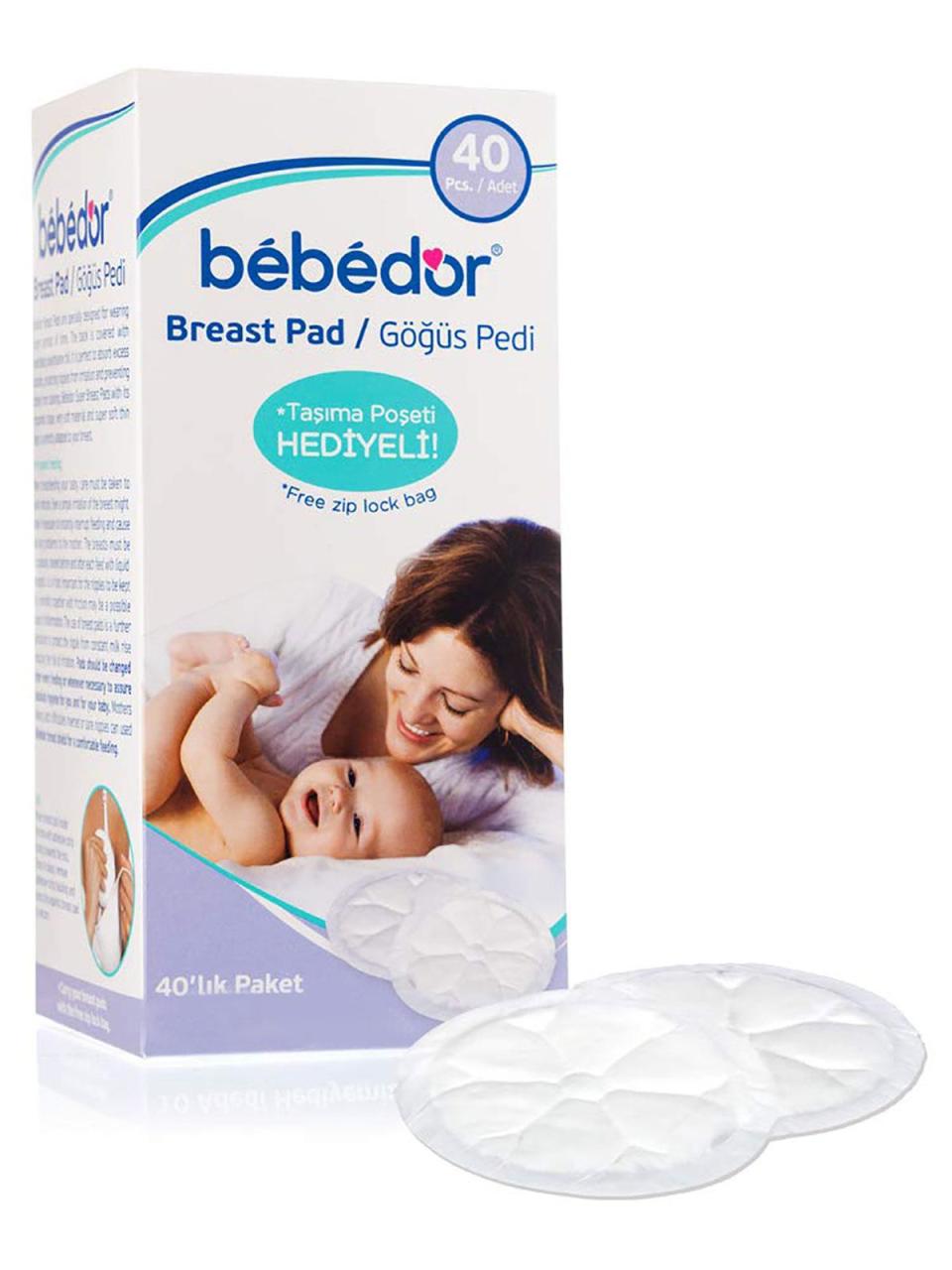 Bebedor Göğüs Pedi 40lı