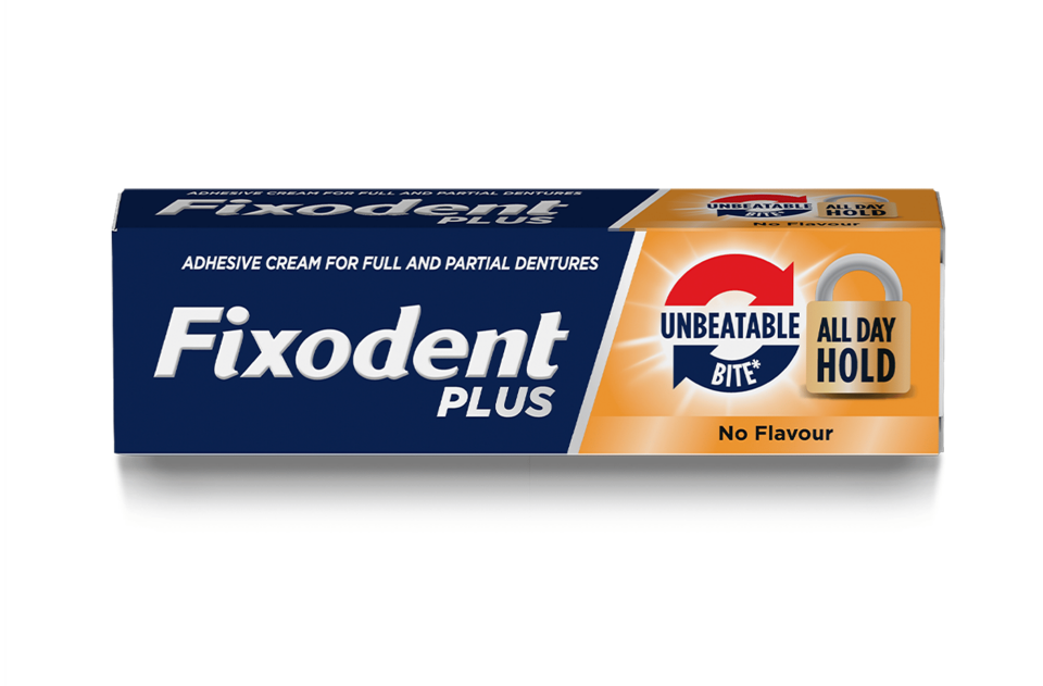 Fixodent Plus Diş Protez Yapıştırıcı Krem Güçlü Tutuş 40 gr