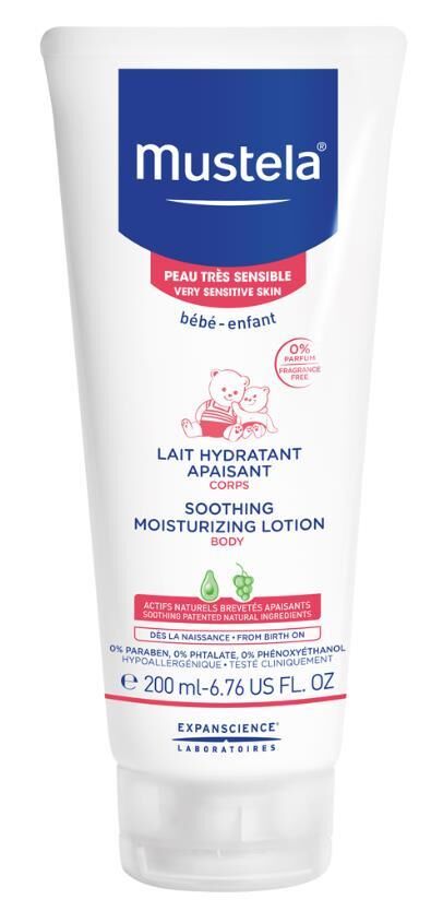 Mustela Soothing Moisturizing Lotion Body 200 Ml  Rahatlatıcı Vücut Losyonu