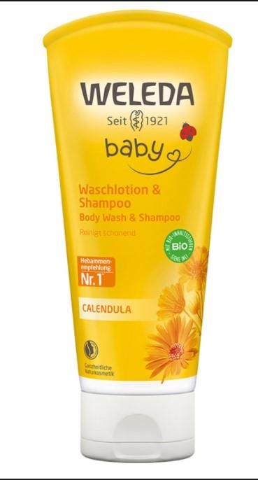 Weleda Calendula Organik Saç ve Vücut Şampuanı 200 ml