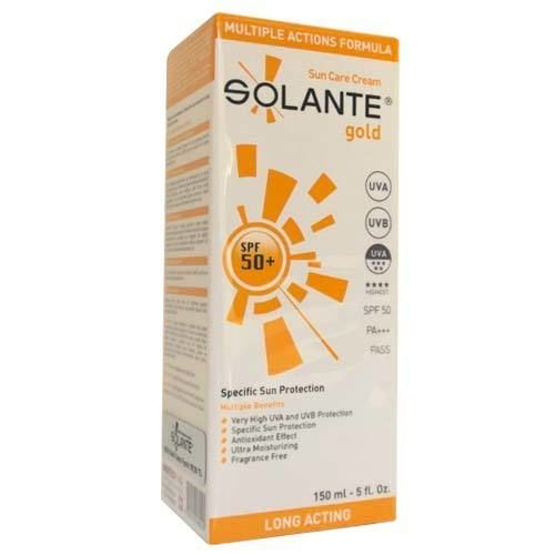 Solante Gold Sun Care Spf 50+ 150 ml Yetişkinler için Güneş Kremi