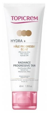 Topicrem Hydra+ Radiance Progressive Tan 40ml