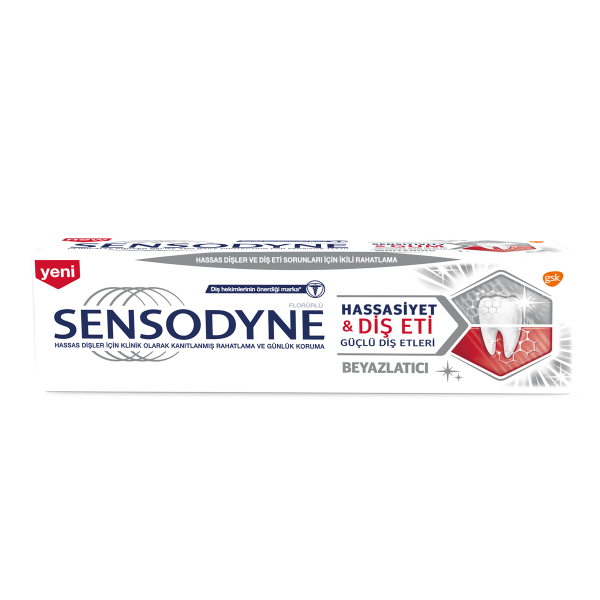 Sensodyne Hassaisyet & Diş Eti Beyazlatıcı Diş Macunu 75 ml