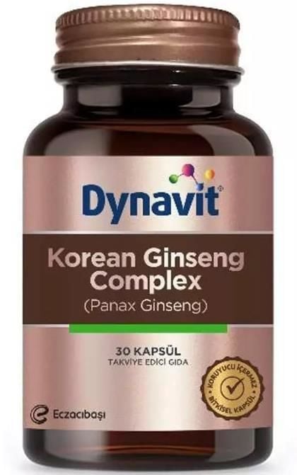 Dynavit Korean Ginseng Complex 30 Kapsül